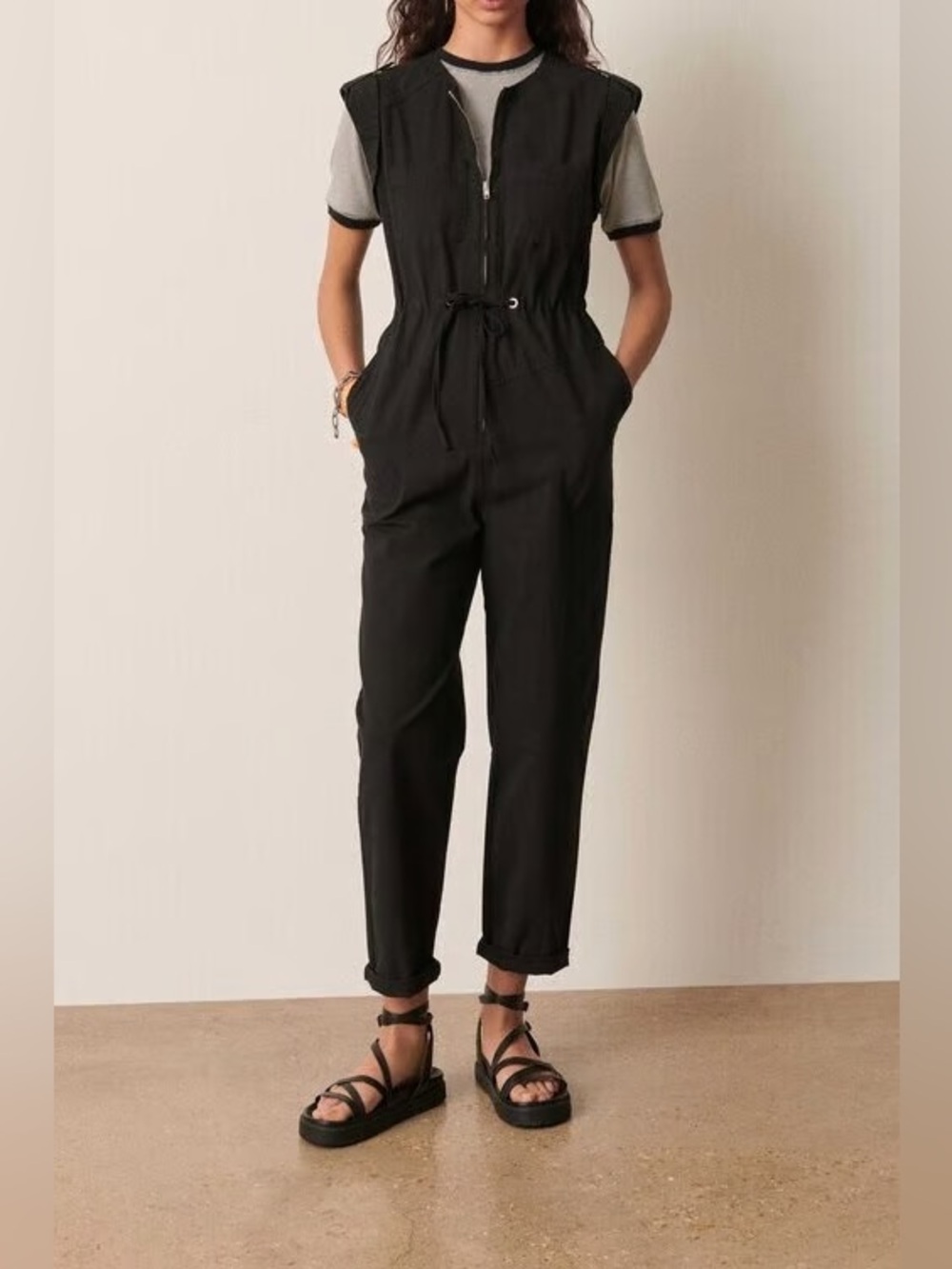 $565 ba&sh Clothilde Jumpsuit